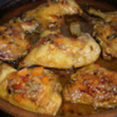 RECETA: MUSLOS DE POLLO A LA NARANJA