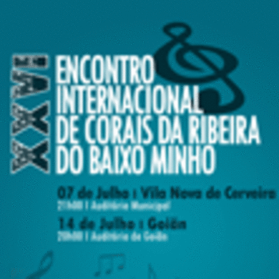 GOIN RECEBE 26 ENCONTRO DE CORAIS DA RIBEIRA DO BAIXO MINHO