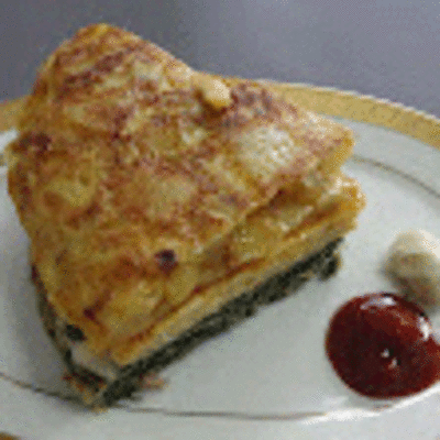 RECETA: TORTILLA DE TRES PISOS