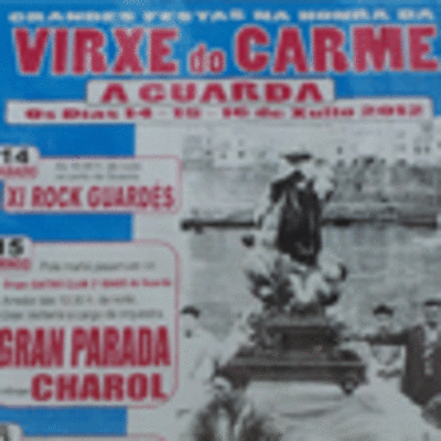 A GUARDA ACOLLE DO 14  16 DE XULLO AS FESTAS NA HONRA DA VIRXE DO CARMEN