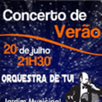 CONCERTO DE VERN HOJE 20 DE JULHO DA BANDA DE TUI NO JARDIM MUNICIPAL DE VALENCA