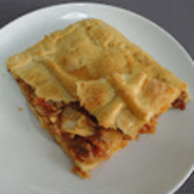 RECETA: EMPANADA DE MIGAS DE BACALAO
