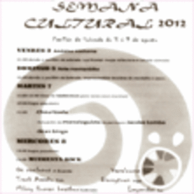 SEMANA CULTURAL SOBRADA 2012 DO 3  9 DE AGOSTO