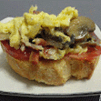 RECETA: MONTADITO DE REVUELTO