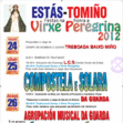 FESTAS NA HONRA DA VIRXE PEREGRINA EN ESTS-TOMIO DO 24  26 DE AGOSTO DE 2012