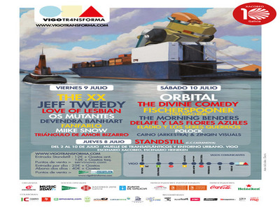 SORTEAMOS 2 ENTRADAS PARA EL FESTIVAL VIGO TRANSFORMA 2010