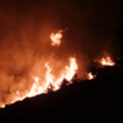 MS DE 20 HECTREAS CALCINADAS EN LOS INCENDIOS QUE AFECTARON A MONTE DE O ROSAL Y OIA EN LA MADRUGADA DEL PASADO DOMINGO