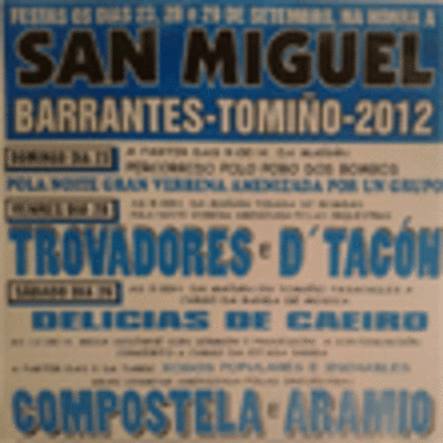 FESTAS DE SAN MIGUEL EN BARRANTES - TOMIO 28-29 SETEMBRO 2012