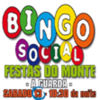 BINGO SOCIAL PRO-CENTENARIO FESTAS DO MONTE ESTE SBADO 13 DE OUTUBRO DE 2012