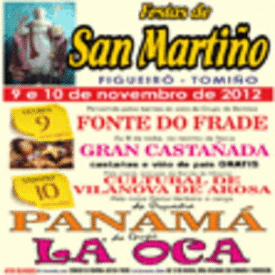 FESTAS SAN MARTIO O 9 E 10 DE NOVEMBRO EN FIGUEIR-TOMIO