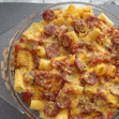 RECETA: MACARRONES CON CHORIZO