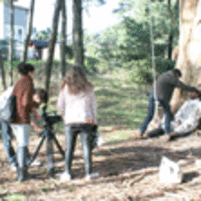 ESPECIAL - UNA QUINCENA DE ALUMNOS DE LA EISV GRABAN UN CORTOMETRAJE EN A GUARDA