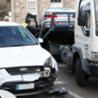 DOUS TURISMOS COLISIONAN FRONTOLATERALMENTE NA PO-552 EN GOIN - TOMIO