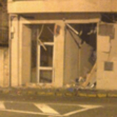EXPLOSIN EN UN CAJERO DE NGB EN O ROSAL PONTEVEDRA