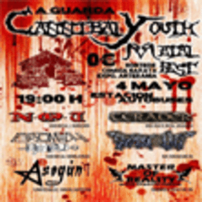 CANNIBAL YOUTH METAL FEST EL 4 DE MAYO EN LA ESTACIN DE AUTOBUSES DE A GUARDA