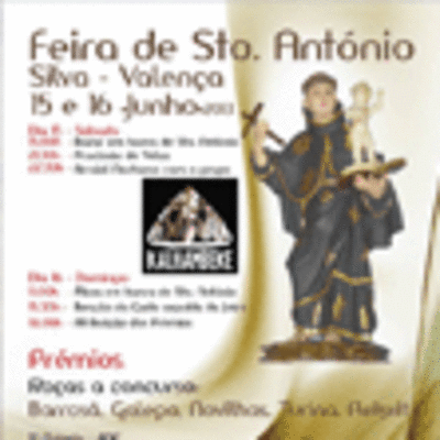 FEIRA DE STO. ANTONIO EM SILVA-VALENCA DO 15 O 16 DE JUNHO DE 2013