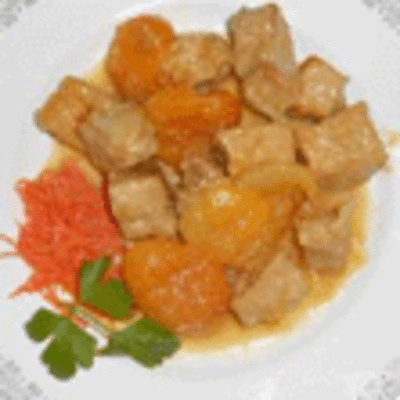 RECETA: LOMO DE CERDO CON OREJONES