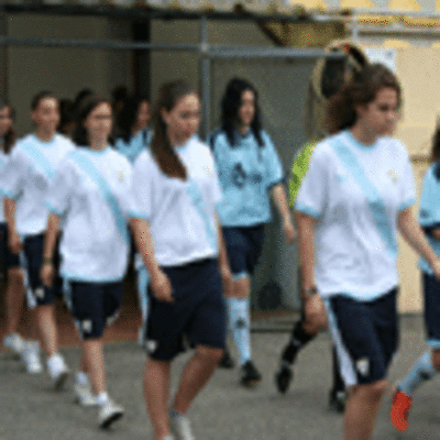 ESPECIAL - A GUARDA ACOLLEU PARTIDOS DE FUTBOL FEMENINO DA SELECCIN BAIXO MIO E SELECCIN GALEGA