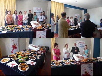 A FESTA DA LANGOSTA E DA COCIA MARIEIRA FOI PRESENTADA EN BRAGA