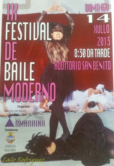 IX FESTIVAL DE BAILE MODERNO DE XAMARAINA ESTE DOMINGO NO AUDITORIO DE SAN BENITO DE A GUARDA