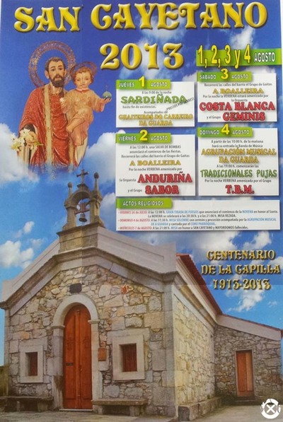 FESTAS DE SAN CAYETANO DO 1  4 DE AGOSTO NA GUARDA