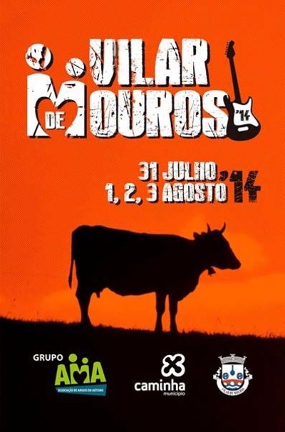 FESTIVAL VILAR DE MOUROS VAI DECORRER DE 31 DE JULHO A 3 DE AGOSTO DE 2014