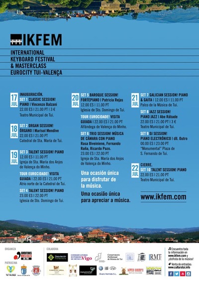 PROGRAMACIN IKFEM 2013 PARA HOXE VENRES 19 DE XULLO DE 2013