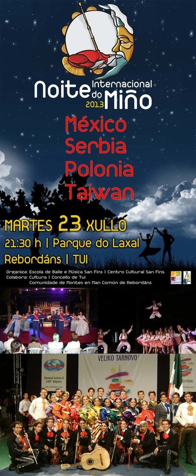 SERBIA, TAIWAN, MXICO E POLONIA PRESENTES NA XIV NOITE INTERNACIONAL DO MIO