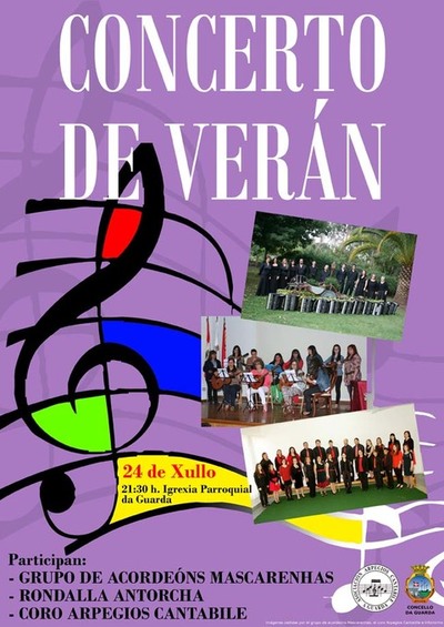 CONCERTO DE VERN HOXE MRCORES NA IGREXA PARROQUIAL DE A GUARDA