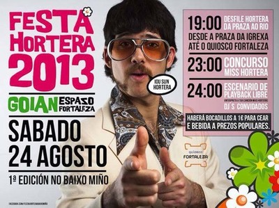 FESTA HORTERA O 24 DE AGOSTO DE 2013 NO ESPAZO FORTALEZA DE GOIN