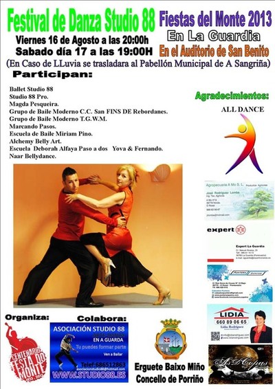 II FESTIVAL STUDIO 88 FESTAS DO MONTE 2013