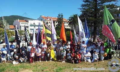 ESPECIAL - MILLEIROS DE PERSOAS PARTICIPARON NO DESFILE TRADICIONAL E TREBOADA DO CENTENARIO DAS FESTAS DO MONTE 2013 NA GUARDA