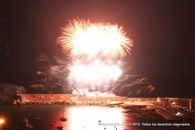 ESPECIAL - FUEGOS DE ARTIFICIO FESTAS DO MONTE 2013
