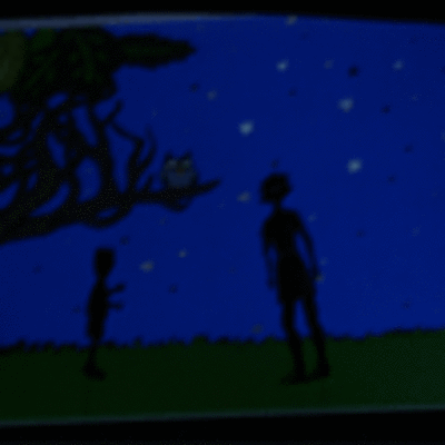 ESPECIAL - OBRA DE TEATRO DE SOMBRAS LEO E AS ESTRELAS CELEBRADO ONTE NO CENTRO CULTURAL DE A GUARDA