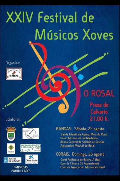 XXIV FESTIVAL DE MSICOS XOVES ESTA FIN DE SEMANA NO ROSAL