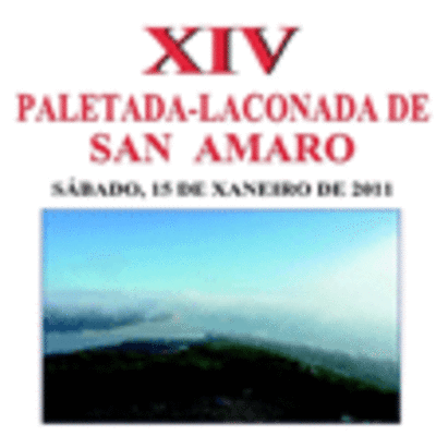 XIV PALETADA LACONADA DE SAN AMARO O SBADO 15 EN CAMPOSANCOS-A GUARDA