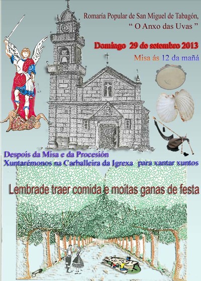 ROMERA POPULAR DE SAN MIGUEL DE TABAGN O 29 DE SETEMBRO DE 2013