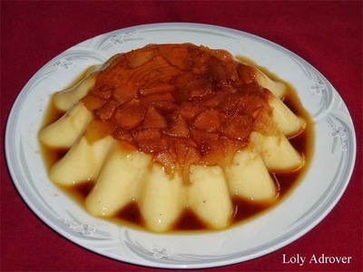 RECETA: FLAN DE PERA