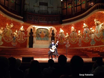 DEBUT DEL TUDENSE SAMUEL DIZ EN EL PALAU DE LA MSICA