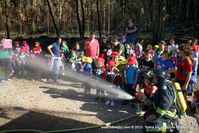 ESPECIAL - ALUMNOS DO COLEXIO AS SOLANAS DE A GUARDA PARTICIPARON NUNHA ACTIVIDADE DIDCTICA NOS MUOS DO FOLN E PICN DO ROSAL