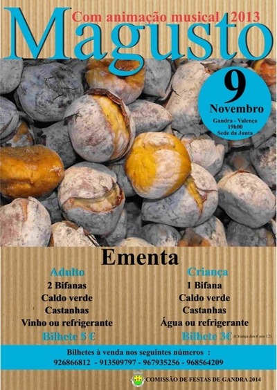 MAGUSTO EM GANDRA-VALENCA O 9 DE NOVEMBRO DE 2013
