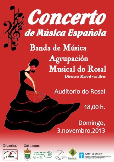 CONCERTO DE MSICA ESPAOLA ESTE DOMINGO NO ROSAL