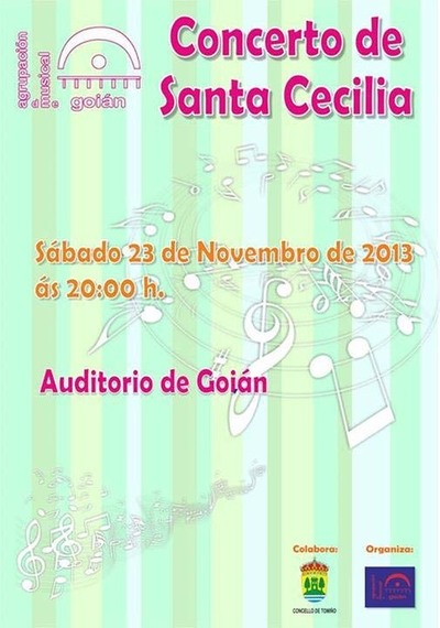 CONCERTO DE SANTA CECILIA DA AGRUPACIN MUSICAL DE GOIN O 23 DE NOVEMBRO