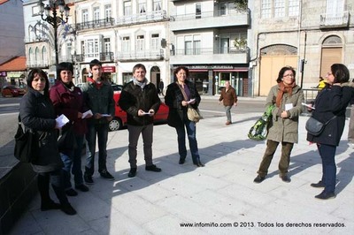 ESPECIAL - O BNG DE A GUARDA REALIZOU UNHA CAMPAA DE CONCIENCIACIN CONTRA A VIOLENCIA MACHISTA