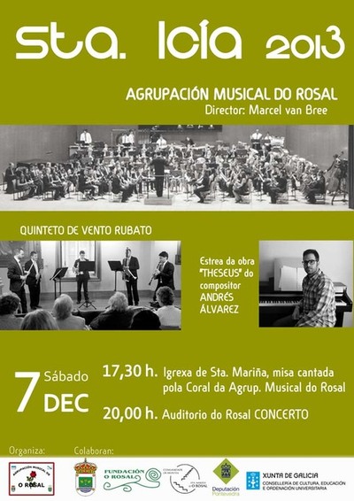 ACTOS PARA HOXE DA AGRUPACIN MUSICAL DO ROSAL