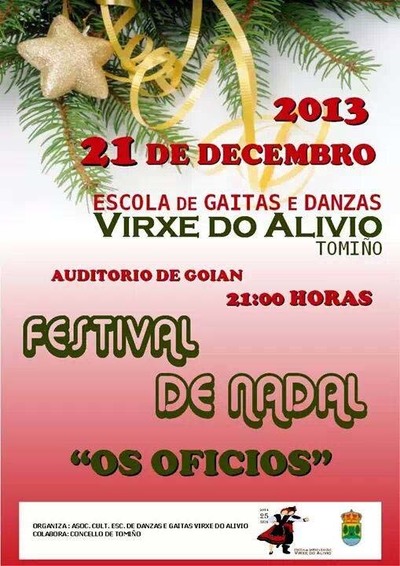 FESTIVAL DE NADAL -OS OFICIOS- ESTE SBADO EN TOMIO