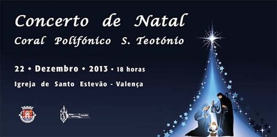 CONCERTO DE NATAL O 22 DE DEZEMBRO EM VALENCA