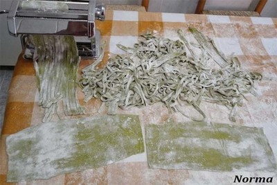 RECETA: PASTA FRESCA DE ESPINACAS