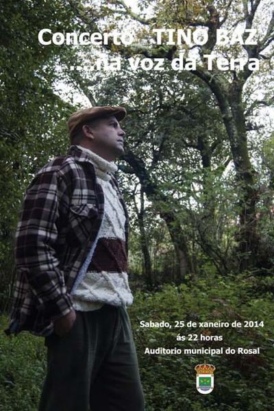 CONCERTO TINO BAZ ... NA VOZ DA TERRA ESTE SBADO NO ROSAL