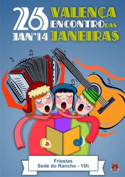 ENCONTRO DAS JANEIRAS O 26 DE JANEIRO DE 2014 NO RANCHO DE FRIESTAS EM VALENCA DO MINHO